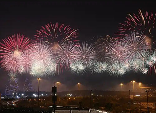 扶沟县焰火晚会